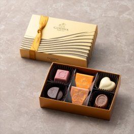 GODIVA ハートオブゴールドコレクション ６粒入り ゴディバ クリスマス お歳暮 バレンタイン ホワイトデー チョコレート 義理チョコ チョコ プレゼント 誕生日