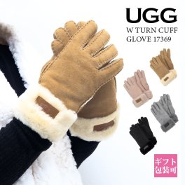 UGG レディース 手袋 アグ カフ グローブ シープスキン ファー W TURN CUFF GLOVE 17369 本革 手袋 グローブ UGG レディース 手袋 アグ 通販 