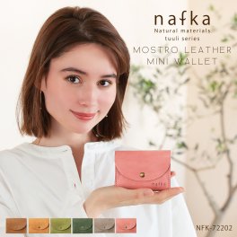 折り財布 二つ折り財布 財布 レディース ミニ コンパクト 革 本革 モストロレザー 日本製 シンプル かわいい おしゃれ 女性 人気 ブランド プレゼント ギフト 母の日 nafka ナフカ NFK-72202 mlb 【メール便発送】 クリスマス クリスマスプレゼント