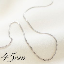 【ユニセックス♪】18金 ホワイトゴールド 喜平 ネックレス チェーン 45cm 0.95g【喜平ネックレス】 18金ネックレス k18ネックレス ネックレスチェーン ホワイトゴールド 喜平 日本製 k18 18k 18金 K18WG アジャスター メンズ レディース 送料無料