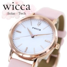 国内正規品 シチズン ウィッカ wicca ソーラー ソーラー腕時計 レディース 母の日 腕時計 手表 防水 軽い つけやすい ピンク 革ベルト おしゃれ 仕事用 高校生 大学生 誕生日 プレゼント 女性 彼女 妻 母 祖母 記念日 実用的 ギフト 成人 卒業 入学