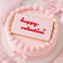 ラブリーメッセージプレート アイシングクッキー オーダー 文字入れ 名前入れ バレンタイン 誕生日 プレゼント パステル 可愛い 淡色 推し活  名入れ ケーキデコレーション ノベルティー デビュー記念