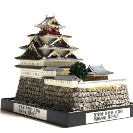 日本の城　聚楽第城・豊臣秀吉・京都府 　城コレ ケース付き  お城のジオラマ模型 プラモデル インテリア 雑貨 プレゼント 置物 お祝い おみやげ 和風 飾り リビング 玄関 オブジェ おしゃれ コレクション ミニチュア 小物【送料無料(一部地域除く)】
