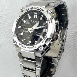 Gショック G-SHOCK Gスチール【小ぶりです】カシオ GST-B600D-1AJF プレゼント SSブレス ラッピング無料 クリスマス プレゼント 誕生日 御祝い還暦 銀婚式 結婚記念日 婚約　ユニセックス 2024年新製品