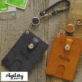 AGILITY リール付きパスケース ロロマ・ピスト