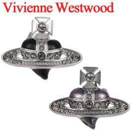 ヴィヴィアンウエストウッド ピアス メンズ レディース Vivienne Westwood ディアマンテハートシングルピアス 片耳用 6201033R 選べる2色 【ラッピング無料 誕生日 お祝い プレゼント ギフト 贈り物】