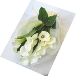 カラー　花束 【お誕生日】 【記念日】【結婚祝い】 【お祝い】 