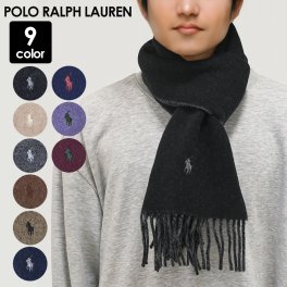 ポロ ラルフローレン マフラー メンズ レディース リバーシブル 全9色 男女兼用 PC0455 POLO RALPH LAUREN プレゼント 無地ギフトBOX選べます 送別会 誕生日 あったかグッズ 結婚祝い 結婚式 彼氏 息子 夫 男性 彼女 妻 女性 マフラー 高級 ファッション小物 成人祝い マフラー 成人祝い ファッション小物