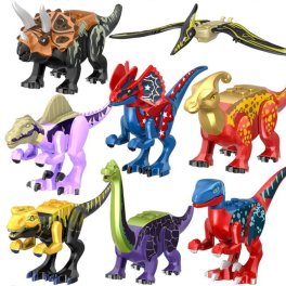 恐竜 おもちゃ 恐竜8体セット 恐竜シリーズI レゴ レゴブロック LEGO レゴジュラシックワールド恐竜 レゴ互換品 プレゼント 男の子  誕生日 クリスマス