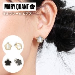 【公式】【ミルフレーム ピアス】マリークワント MARY QUANT マリークヮント マリクワ ピアス アクセサリー シルバー ゴールド おしゃれ レディース 10代 20代 30代 プレゼント ギフト