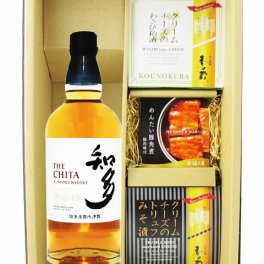 ★ 送料無料 ★ サントリーウィスキー 知多 700ml + クリームチーズ2種 + めんたい豚角煮セット【 8340 】【 ウイスキー・おつまみセット 】【 ハロウィン 贈り物 ギフト プレゼント 誕生日 結婚のお祝い 】