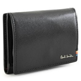 ポールスミス 財布 小銭入れ  コインケース 二つ折り 黒(ブラック) Paul Smith psc830-10 メンズ 紳士 ギフト 定番 彼氏 彼女 プレゼント