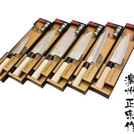 送料込 包丁 1本 関の刃物 伝統の技 濃州正宗作 関の包丁 白木 全6種類 ペティ 三徳包丁 出刃包丁 牛刀包丁 刺身包丁 菜切包丁