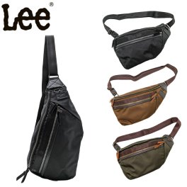 【Lee】320-3281 ボディバッグ 鞄 ショルダーバッグ バッグ 収納 斜め掛け 肩掛けトラベル 通勤 通学 アウトドア お出かけ 観戦 プレゼント 父の日 誕生日