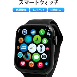 【大画面×高機能！初心者も安心のスマートウォッチ】スマートウォッチ 簡単 高齢者 シニア 通話機能 心拍数 血中酸素 iphone 対応 防水 メンズ レディース 初心者おすすめ