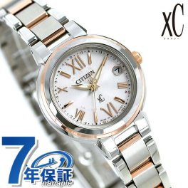 シチズン クロスシー エコドライブ電波 レディース ES9434-53W CITIZEN xC ピンク 腕時計 ブランド おしゃれ 防水 軽い 華奢 かわいい プレゼント 女性 実用的