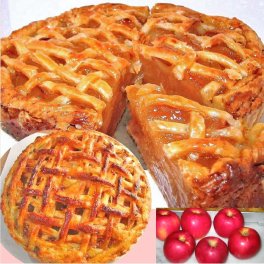 紅玉りんごのアップルパイ 【誕生日 バースデー 人気アップルパイ バースデーケーキ 誕生日ギフト 昔ながらの甘酸っぱ〜いアップルパイ バレンタインデー ホワイトデー 母の日 父の日 クリスマス クリスマスケーキ】