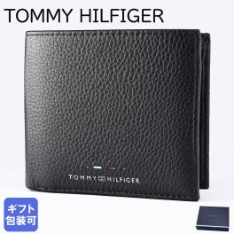 高品質ヨーロッパ輸入モデル トミーヒルフィガー TOMMY HILFIGER 二つ折り財布 PREMIUM FLAP CC AND COIN 小銭入れ付 プレミアム メンズ ブラック AM0AM12771 BDS BLACK レザー 折財布 【スペシャルラッピング660円(別売り)】 誕生日 結婚祝い 結婚式 彼氏 息子 夫 男性 財布 高級 父の日 母の日 即日発送 高品質ヨーロッパ輸入モデル