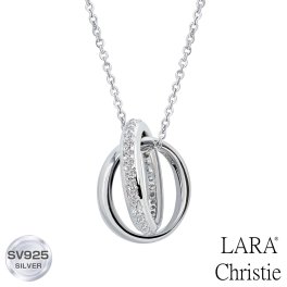 ララクリスティー ネックレス レディース メビウス WHITE Label p3884-w LARA Christie