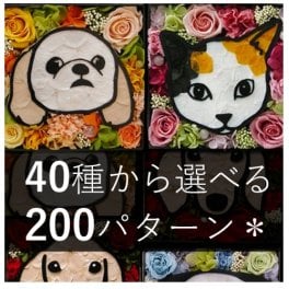 「アニマルボックス」プリザーブドフラワー 母の日 ギフト お祝い プレゼント 花 プリザーブドフラワーボックス フラワーボックス ボックスフラワー 父の日