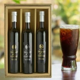 リキッドアイスコーヒー【3本セット】贈答用 ギフト対応 瓶 本格 アイスコーヒー 無糖 スイート ビター 500ｍｌ 3本 まろやか 無糖 味わい ストレート 高級アイスコーヒー 珈琲 コーヒー KOUFUKUYACOFFEE 父の日 母の日 夏ギフト 御歳暮 お中元 暑中見舞 ご機嫌伺い 手土産 御供 感謝 ラッピング のし メッセージカード 出産内祝い 誕生日