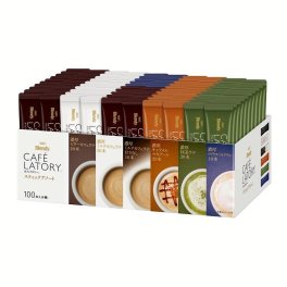 【送料無料】コーヒー 珈琲 AGF 「ブレンディカフェラトリー」スティック アソート100本(スティックコーヒー)(プチギフト)(つめあわせ) エージーエフ カフェラトリー インスタント スティック カフェオレ カフェラテ アソート 詰め合わせ 個包装 AGF 手土産 プチギフト 記念日 バレンタイン ホワイトデー)