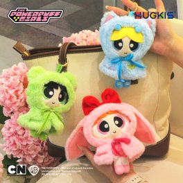 パワーパフガールズ ぬいぐるみ パワパフ キーホルダー ブロッサム バブルス バターカップ かわいい おしゃれ 高校生 中学生 大人 子供 ストラップ プレゼント