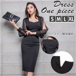 ワンピース ドレス タイト 通販 ドレスワンピース ミニドレス タイトワンピ タイトドレス ペンシルスカート レース シースルー シフォン ひざ丈 膝丈 パーティ ミニ丈 透け セクシー きれいめ 細身 レディースファッション
