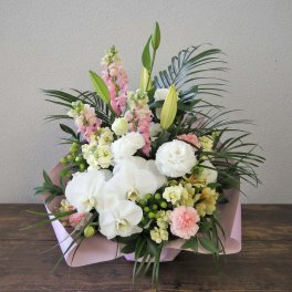 【アレンジメント】開店おめでとうございます！【大切な方へ】恋人 上司 両親 お祝い プロポーズ 結婚祝い 開店祝い 開業祝い 発表会 送別会 引越し祝い 新築祝い 結婚記念日 誕生日 退職祝い ギフト プレゼント 豪華 母の日