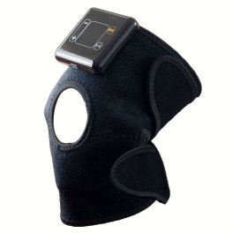 サポーター式ひざ用低周波治療器 ブラック IHP-0210A 低周波治療器 ひざサポーター 膝治療器 関節痛 温熱 電気治療 保温 神経痛 血行促進 疲労回復 【D】