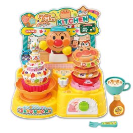 おもちゃ ままごと ふくらむスイーツ アンパンマン のふわぷくキッチン DX おままごと キッチン 3歳 4歳 5歳 ジョイパレット プレゼント 誕生日 知育