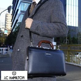 ダレスバッグ メンズ J.C HAMILTON 5層ミニダレスバッグ ブラック 豊岡製 ダレスバッグ 日本製 合皮 B5
