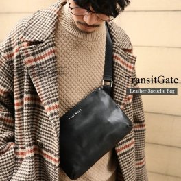 【メール便送料無料】TransitGate G2 本革サコッシュバッグ サコッシュ バッグ ショルダーバッグ ブランド 本革 バッグ メンズ 大人 アウトドア 斜めがけ バッグ ワンショルダーバッグ 軽量 ミニショルダーバッグ 斜め掛け レディース おしゃれ バック ミニ ショルダーバック メンズバック