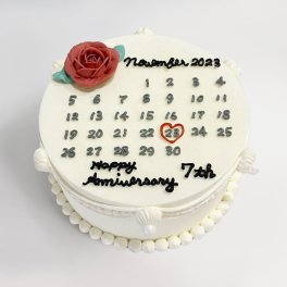 センイルケーキ 【22番】 バースデーケーキ 誕生日ケーキ 韓国発 4号 推しケーキ 推し活 韓国スイーツ 結婚記念日 記念日 ケーキ ギフト かわいい 人気 バースデー プレゼント お取り寄せ スイーツ インスタ映え 女性