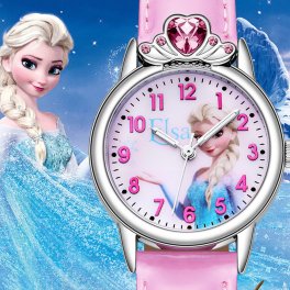ギフト仕様 ガールズ 腕時計 キッズ 子ども ウォッチ アナと雪の女王 エルサ アナ雪 ディズニー Disney 並行輸入品 【キャラクター グッズ 女の子 入学式 入園式】