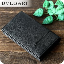 ブルガリ 長財布 メンズ ブランド BVLGARI 36966 BLK ブラック
