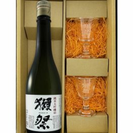 ★ 送料無料 ★ 獺祭 ( だっさい )  純米大吟醸45 720ml + 獺祭 貴人（ あてびと ） グラス 2個セット/ 山口県 株式会社 獺祭【 日本酒・グラスセット 】【 箱入 】【 5390 】【 ハロウィン 贈り物 ギフト プレゼント 誕生日 結婚のお祝い 】