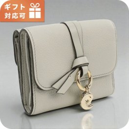 クロエ 三折財布小銭入付き レディース ブランド CHLOE CHC21WP945F57 ブルー 財布