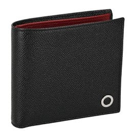 ブルガリ 二つ折り財布 二折財布 メンズ ブランド BVLGARI 288273 BLK ブラック/レッド