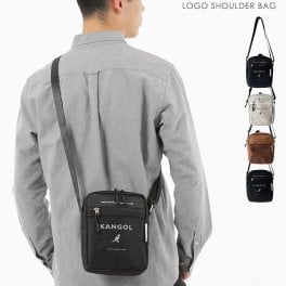 ショルダーバッグ レディース メンズ スクエア かわいい KANGOL 縦型 お洒落 シンプル メッシュ ロゴ 斜めがけ 肩掛け 軽い 軽量 散歩 小さめ 大容量 ポケット 多収納 中学生 高校生 大学生 ポリエステル 男 女 10代 20代 プレゼント ギフト 鞄 バッグ かばん
