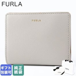 フルラ FURLA 二つ折り財布 CAMELIA カメリア コンパクト ジップウォレット レディース アイボリー ライトブラウン WP00451 BX2725 3426S 純正紙袋＆リボン付属 送別会 誕生日 お中元 結婚祝い 結婚式 彼女 娘 妻 女性 高級 父の日 母の日【スペシャルラッピング660円(別売り)】 即日発送クリスマスプレゼント ファッション小物 彼女 財布 ホワイトデー