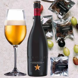 夏ギフト お中元 ビール ギフト おつまみ レーズン セット【スペインビール イネディット 】750ml 国産レーズン1pack 家飲み 簡易包装・段ボール配送