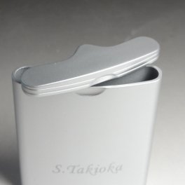 父の日プレゼント 【名入れ携帯灰皿】 WINDMILLウインドミルハニカム３スライド式シルバー4948501 101306