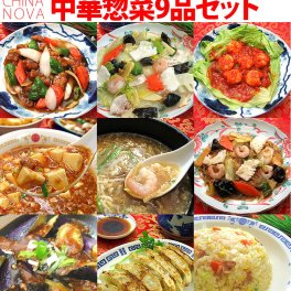 中華料理9種9品セット【送料無料】中華惣菜 お中元 御中元 中華 セット ギフト 食べ物 お惣菜 詰め合わせ 手作り 無添加 おかず お取り寄せグルメ お弁当 冷凍 レトルト 贈り物 食品 お試し