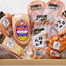 【関東１都７県送料無料】　ハム・ウインナー・ベーコン他　ギフト「誉」