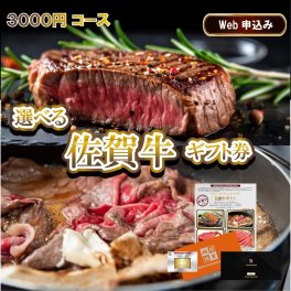 選べる 佐賀牛 カタログギフト 3000 ギフト券 ギフトカタログ web申込 御歳暮 御中元 ギフト 内祝い お祝い 結婚 出産 入学 牛肉 肉 グルメ 厳選 結婚式 景品 景品セット 二次会 結婚式二次会 コンペ ゴルフコンペ 賞品 Web限定 システム送料無料