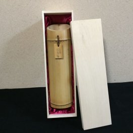大切な方へ！【竹焼酎＋贈答用桐箱セット】鹿児島県産の天然の生竹を使用した竹焼酎を桐箱に入れて。【特選芋焼酎】【まろやかで甘い】父の日 母の日 お酒 敬老の日 ミネラル 女性 男性 プレゼント ギフト 贈り物 贈答 記念日 イベント