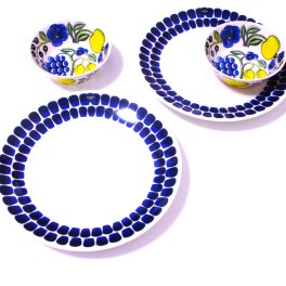 ブランドギフト箱付属　アラビアARABIA　ディナープレート・ボウル　ペアセット【北欧ブランド食器】【御結婚御祝・内祝・新築御祝・還暦御祝・御礼・寿・ギフト包装可能】