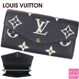 ルイヴィトン LOUIS VUITTON 長財布 正規品 レディース モノグラム・アンプラント ポルトフォイユ・サラ クラフティ バイカラー M80496 通販 ルイビトン ビトン ギフト プレゼント クリスマス プレゼント