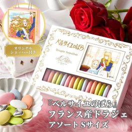 【ベルサイユのばら】 フランス産 ドラジェ アソートボックス(ホワイト) S-5